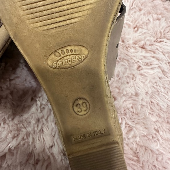 Spring Step women’s wedge sandals size 39 - Picture 7 of 8